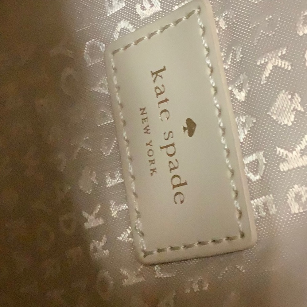 🔴 Kate spade pink & white tropical print wristlet - Picture 8 of 14